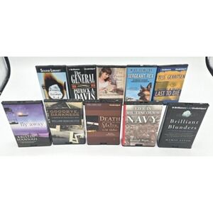 Lot of 10 Playaway Digital Audiobooks Kristin Hannah Tess Gerritsen Mixed Genres